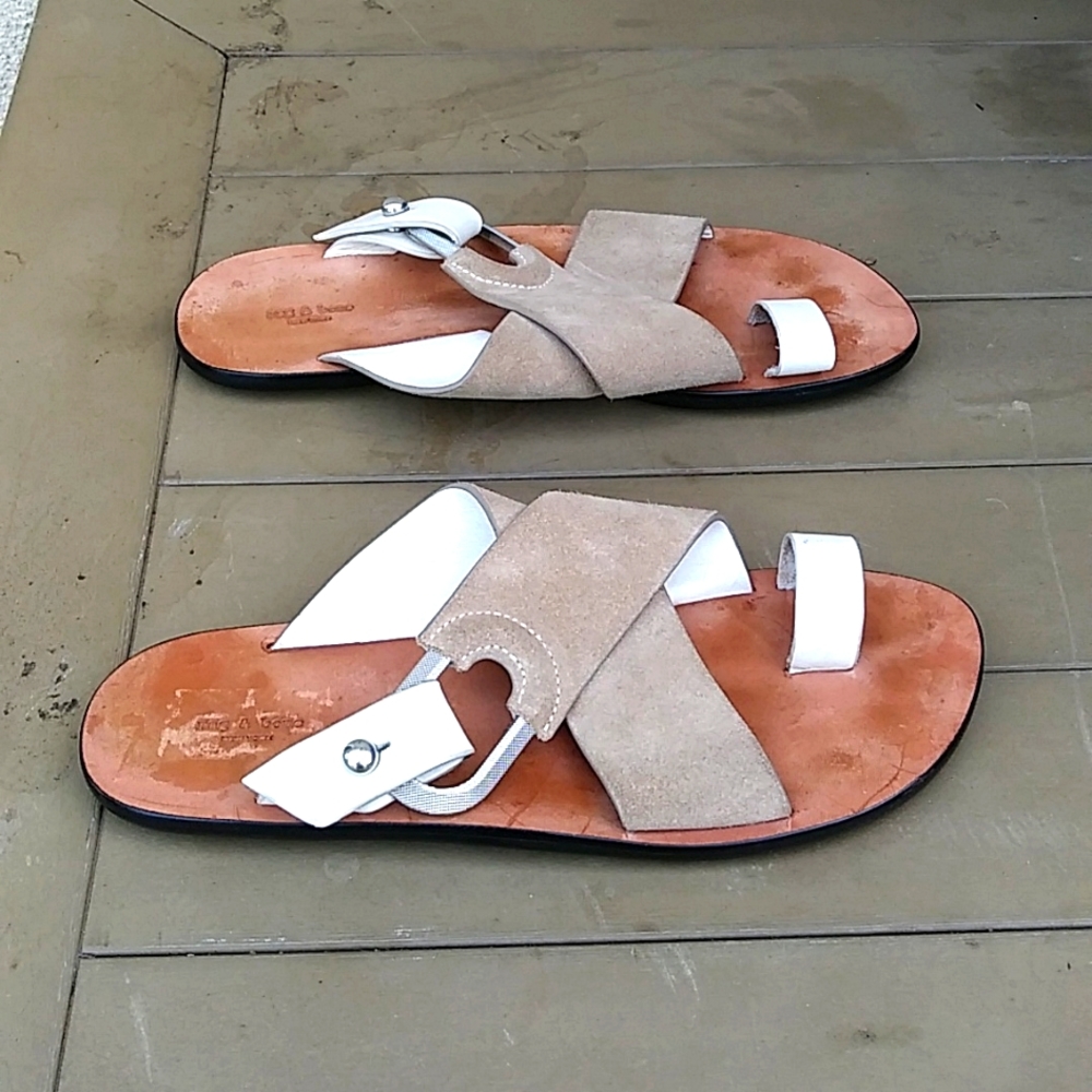 Rag & bone August Croc Slide Sandals